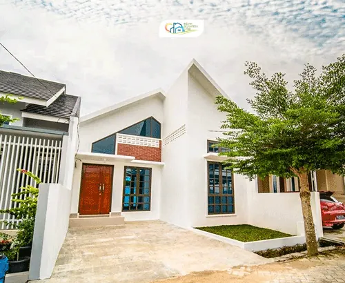 Rumah yang sudah terbangun di Indah Sejahtera Golf Residence, Sukarame Bandar Lampung
