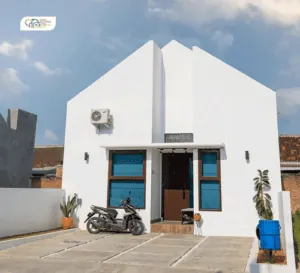 Rumah yang sudah terbangun di Indah Sejahtera Golf Residence, Sukarame Bandar Lampung