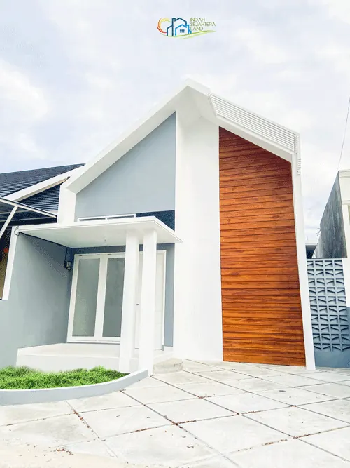 Rumah yang sudah terbangun di Indah Sejahtera Golf Residence, Sukarame Bandar Lampung