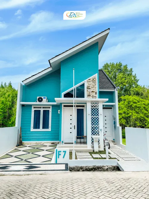 Rumah yang sudah terbangun di Indah Sejahtera Golf Residence, Sukarame Bandar Lampung